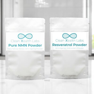 NMN & Resveratrol Twin Pack: Ultimate Cellular Health Duo
