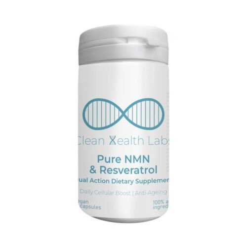100% Pure NMN & Resveratrol Dietary Supplement Capsules
