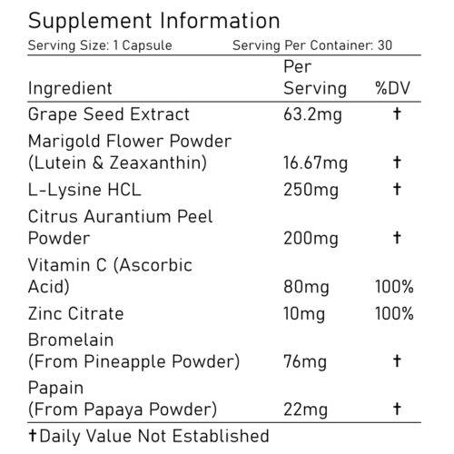 Floatless Formula MAX With Lutein, Zeaxanthin, Bromelain & Papain - Image 3